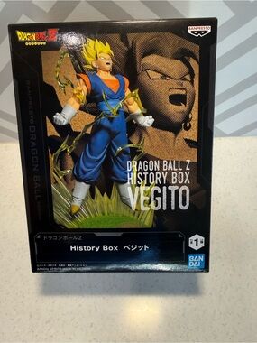 Vegito Dragon Ball Z History Box Figure - Yellow & Blue